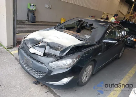 2012 Hyundai Sonata Hybrid from USA, damaged, VIN KMHEC4A44CA028285